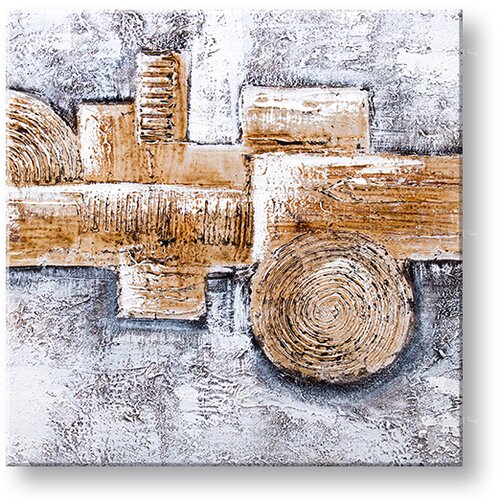 Slikana slika na platnu apstrakt 50x50 cm Slike