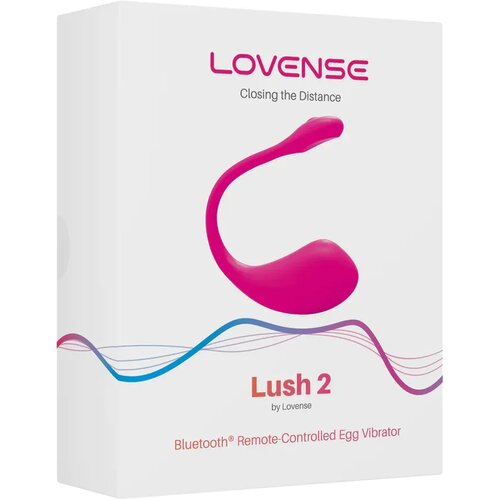 Lovense Vibro jaje Lush 2, 7.6cm, Roze Slike