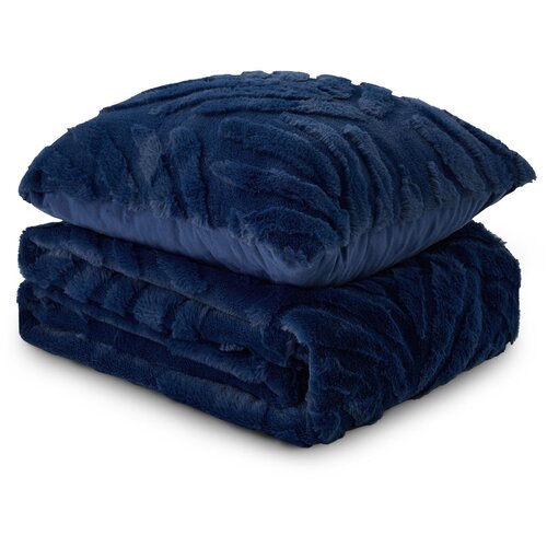 Dormeo Komplet Warm Hug Lux Modra 130x190 cm NAVY Cene