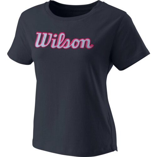 Wilson Dámské tričko Script Eco Cotton Tee W India Ink L Cene
