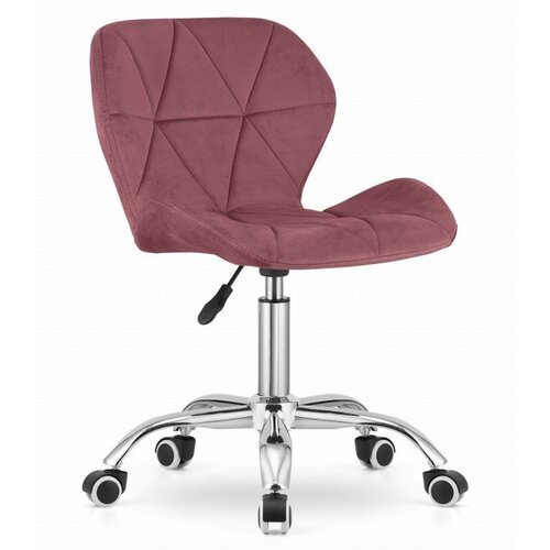Modern Home Kancelarijska stolica Ferra sa točkićima dark pink Velvet Cene