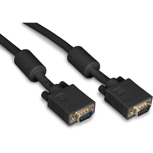 E-green Kabl VGA D-sub M/M 3m HQ feritno jezgro crni Cene