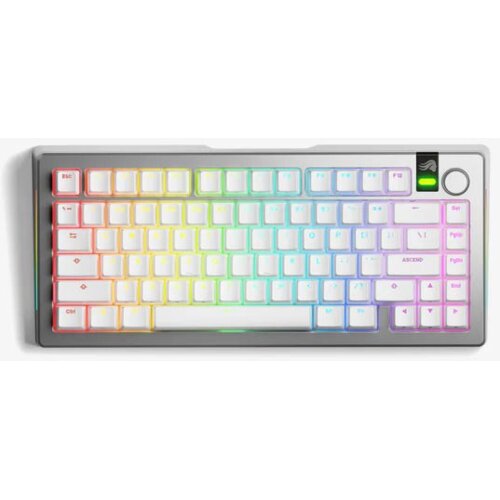Glorious Gaming GMMK 3 PRO 75% Predpripravljena tipkovnica Igranje USB + RF Brezžično + Bluetooth QWERTY US Angle&scaron;čina Srebro Cene