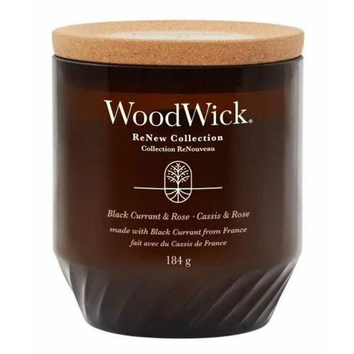 WoodWick mirisna svijeća ReNew medium Black Currant &amp;amp; Rose 1726345E Slike