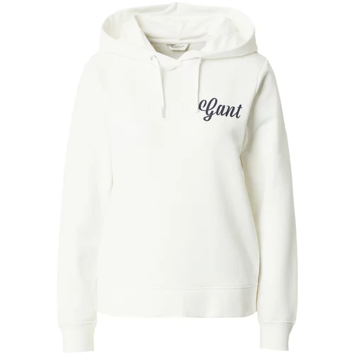 Gant Sweater majica mornarsko plava / prljavo bijela