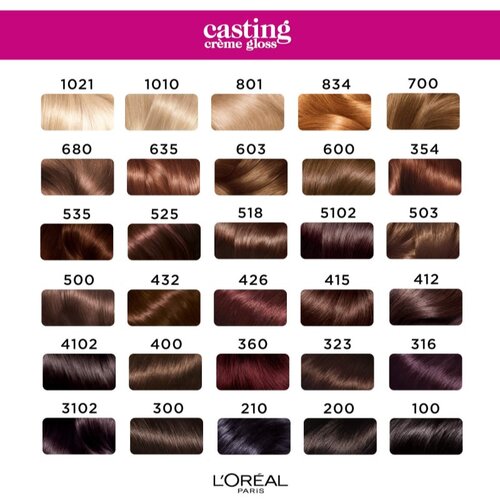 L&amp;acute;Or&amp;eacute;al Paris Casting Creme Gloss barva za lase odtenek 801 Almond Slike