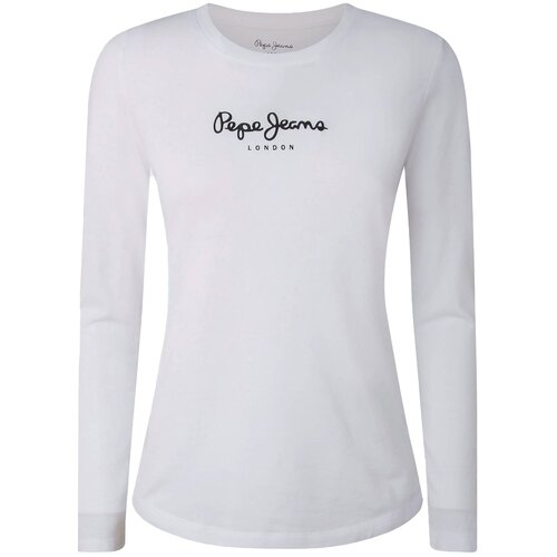Pepe Jeans Majica 'New Verginia' crna / prljavo bijela Cijene