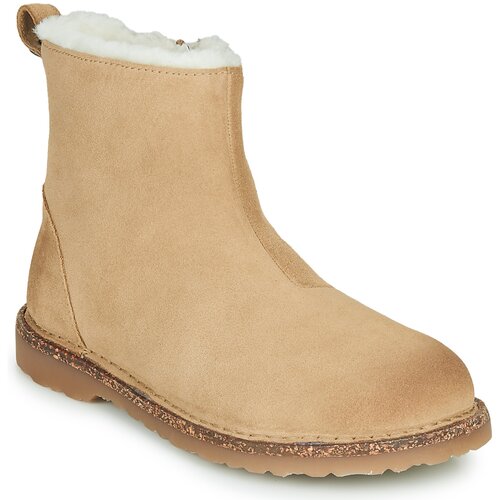 Birkenstock Pol&amp;scaron;kornji MELROSE SHEARLING Bež Slike