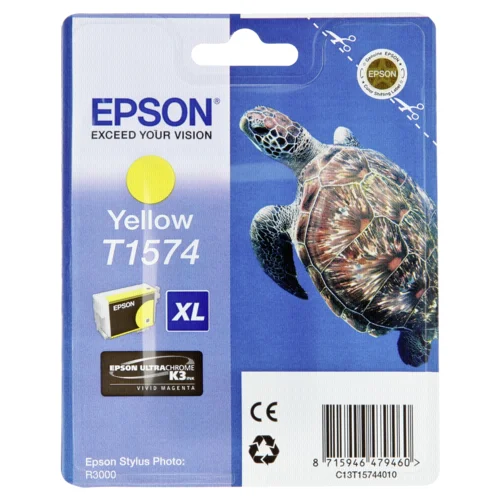 Epson ink cartridge yellow T 157 T 1574