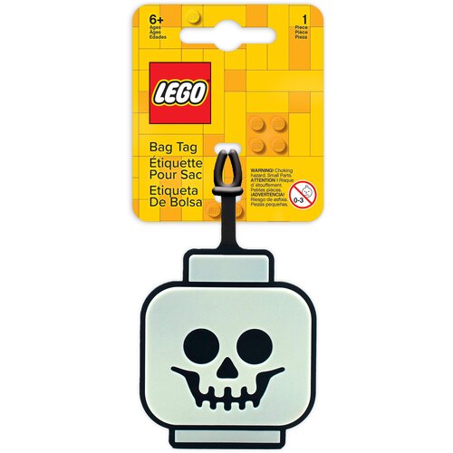 Lego Minifigure etiketa za torbe i prtljag: Kosturko koji svetli u mraku Slike