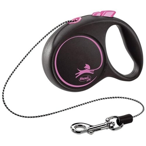 Flexi Black Design XS uže 3 m roza Cijene