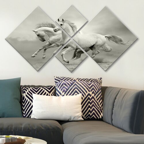 Wallity slika 4MDF99820919, 60x115 cm, 4 dijela Cene
