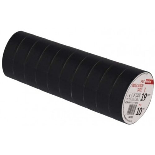 Emos izolirni trak, PVC, &scaron;irina 15 mm, debelina 0,13 mm, dolžina 10 m, črna, 10 kos, F61912 Cene