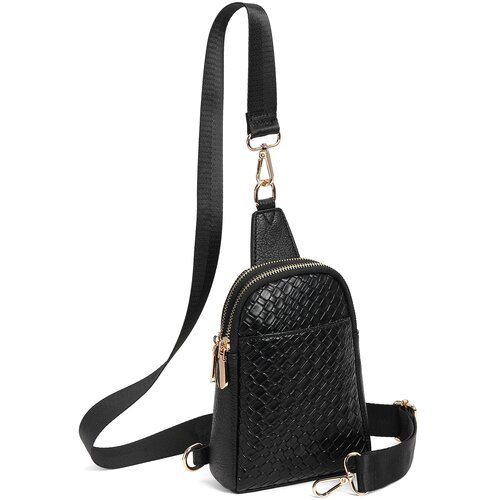 INF Nova modna torba za čez telo za ženske: elegantna torba iz PU usnja za na ramo Black, (21781453) Cene