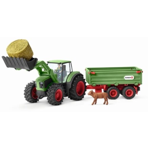 Schleich Traktor sa prikolicom 42379 Cene