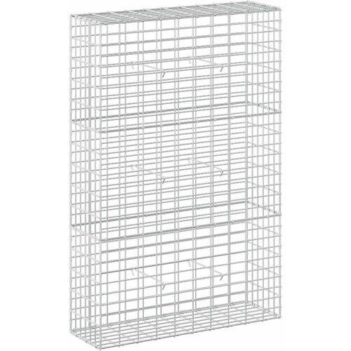  Gabion s žicom debljine 3,5 mm i mrežom 5x10 cm 100x30x150 cm Slike
