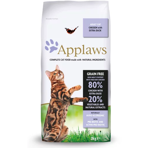 Applaws Adult piščanec & raca - 2 kg