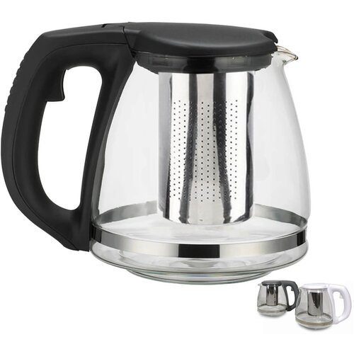 Gusto Casa Čajnik za poparke 1,2l / več barv / steklo, inox, plastika, (5000198901) Slike