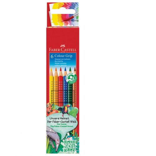  BOJE DRVENE 6BOJA GRIP 2001 FABER-CASTELL 112406 BLISTER Cene