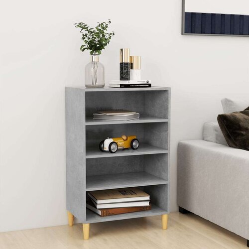 VidaXL Komoda siva boja betona 57 x 35 x 90 cm od iverice Slike