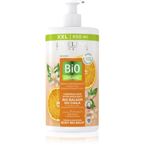 Eveline Cosmetics Bio Organic omek&amp;scaron;avajući balzam za tijelo s učvr&amp;scaron;ćujućim učinkom 650 ml Slike