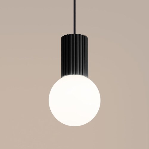 Sollux SL.1714 - visilica na sajli halo 1xG9/8W/230V, prečnik 12 cm, crne boje Slike