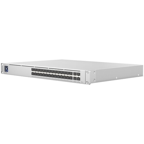 Ubiquiti Hi-Capacity Aggregation; (28) 10G SFP+ ports; (4) 25G SFP28 ports; DC power backup-ready; Layer 3 switching. USW-PRO-AGGREGATION-EU Cene