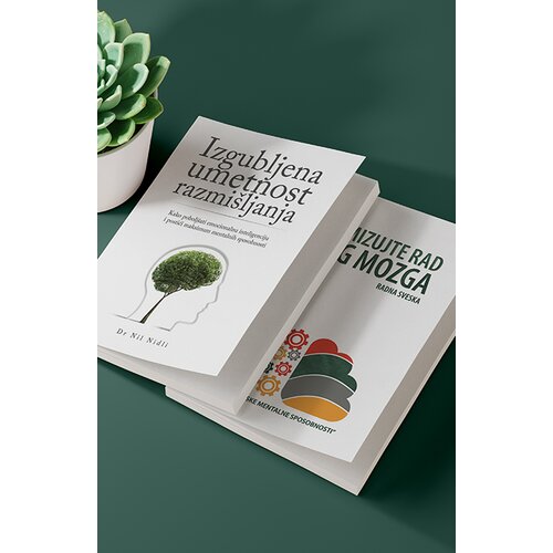 Preporod Set knjiga - Izgubljena umetnost razmi&amp;scaron;ljanja i radna sveska Optimizujte rad svog mozga Slike