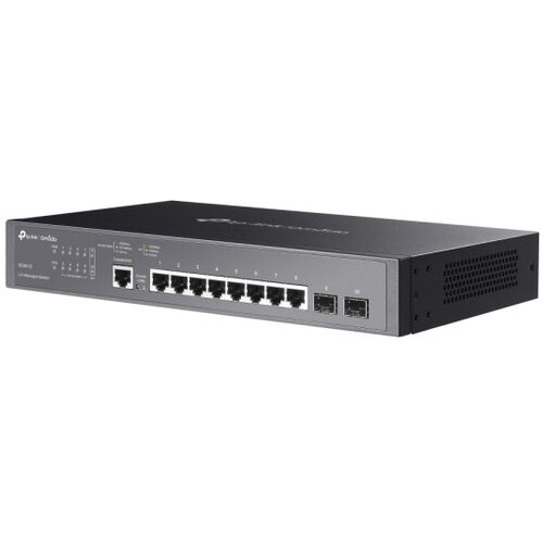 Tp-link TL-SG3210 Managed L2 Gigabit Ethernet (10/100/1000) Power over Ethernet (PoE) Black Slike
