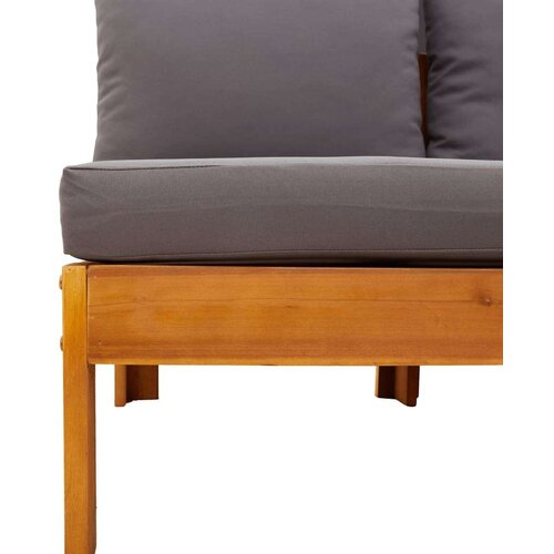  10-dijelna set vrtnih sofa s jastucima masivno bagremovo drvo Slike