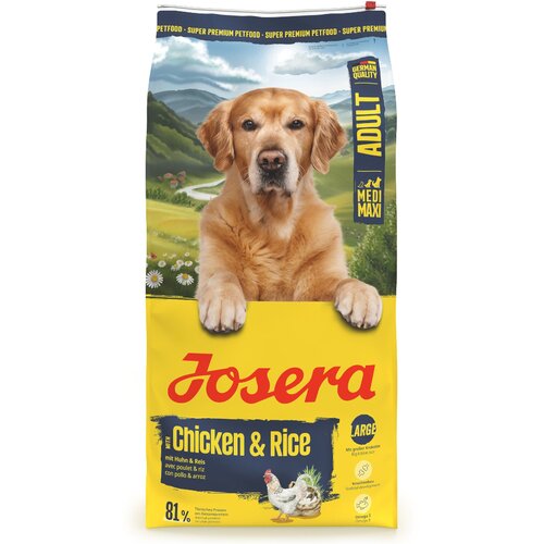 Josera Medi/Maxi Adult piletina i riža - 12,5 kg Cijene
