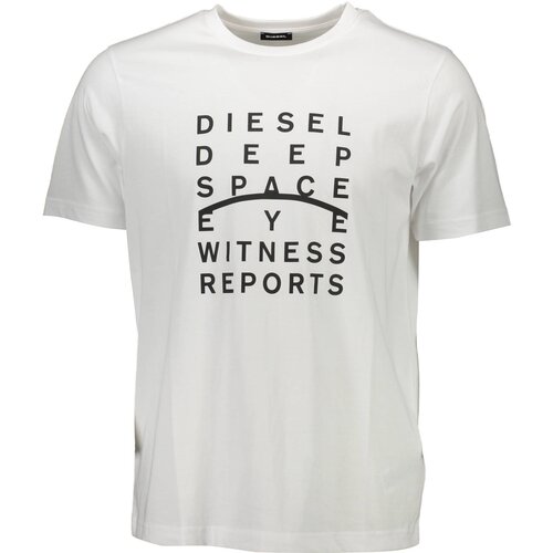 Diesel SHORT SLEEVE T-SHIRT MEN WHITE Slike