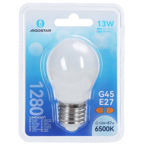  LED Žarulja G45 E27/13W/230V 6500K - Aigostar Slike