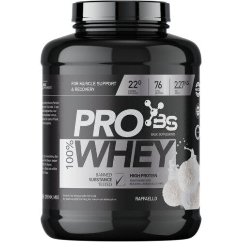 Basic Supplements 100% PRO WHEY 2.27KG - Raffaello Cene