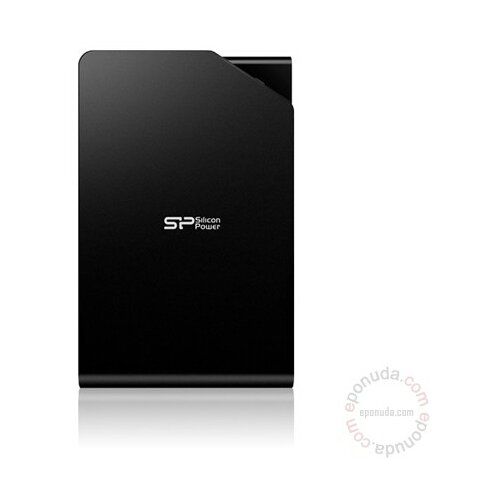 Silicon Power 2TB EXT HDD STREAM S03 CRNI/5553 eksterni hard disk Slike