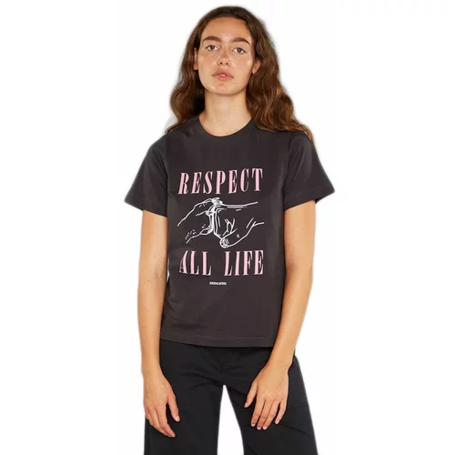 DEDICATED T-shirt Mysen Respect Life Charcoal