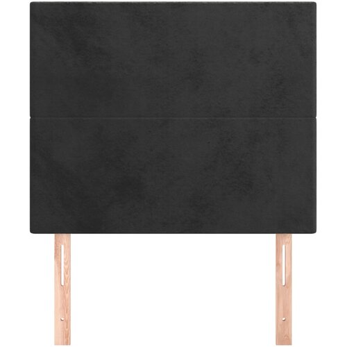  Uzglavlje Crno 80x5x118/128 cm Bar&amp;scaron;unasto Slike