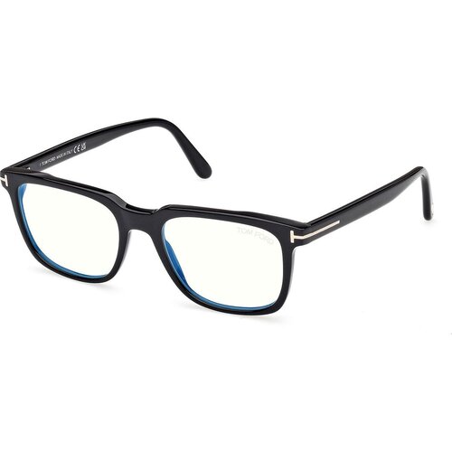 Tom Ford Mu&amp;scaron;ki okvir za dioptrijske naočare Blue block 0FT6080-B 151, Crni Slike