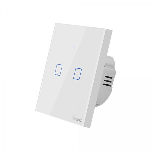 SONOFF pametni zidni prekidač Wi-Fi Dual T0EU2C-TX Cijene