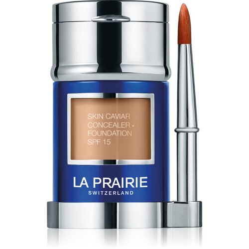 La Prairie Skin Caviar Concealer Foundation puder in korektor SPF 15 odtenek NW-20 Warm Beige 30 ml Slike