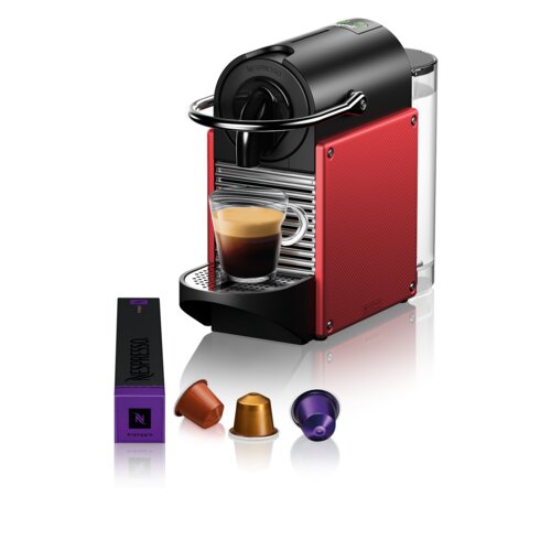 Nespresso pixie carmine red D61-EUDRNE-S aparat za kafu Slike