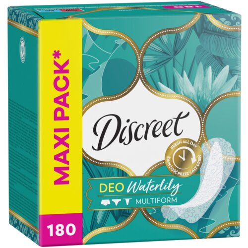 Discreet Waterlily dnevni ulošci 180kom Cene
