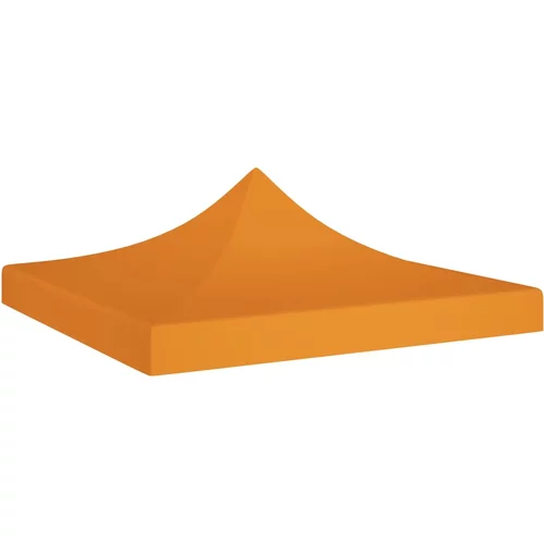 vidaXL Streha za vrtni šotor 3x3 m oranžna 270 g/m², (20580605)