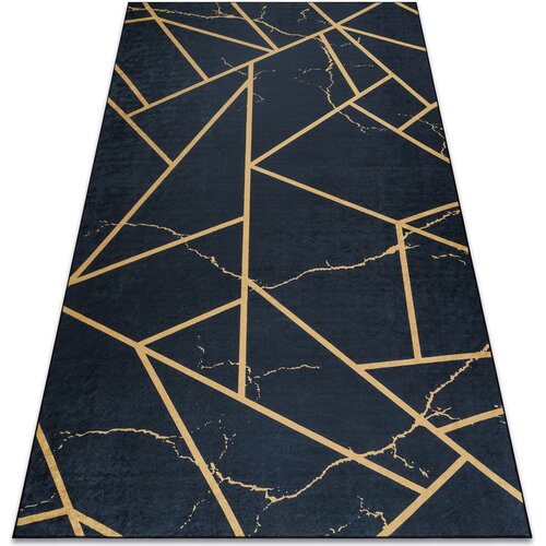 RugsX Preproge ANDRE 1222 pralna preproga Marmor, geometrija prot 120x170 cm Črna Cene