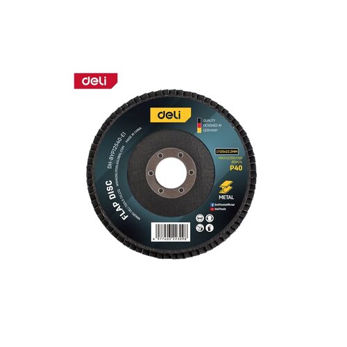 Deli Lamelarni brusni disk Al 125mm G40 EDH-BYP12540-E1 Cene