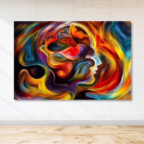 Wallity Slika na zidu DEV03208100140, 100x140 cm Cene