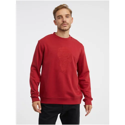 Karl Lagerfeld Red Men's Sweatshirt - Men