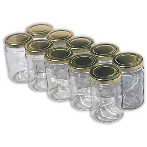 Staklenki s poklopcima (zapremnina: 210 ml) Slike