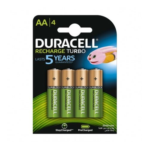 Duracell punjive baterije AA 2500 mAh ( DUR-NH-AA2500/BP4 ) Slike