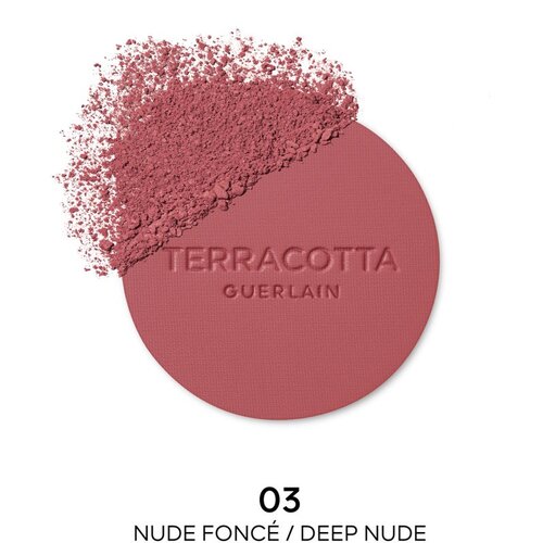 Guerlain Terracotta Blush Rdečilo za posvetlitev odtenek 03 Deep Nude 5 g Slike